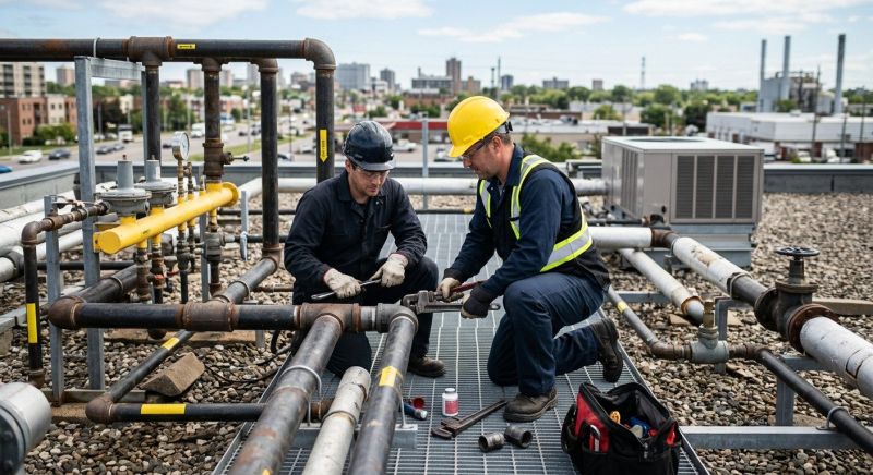 Commercial Gas Line Service in Littleton, CO