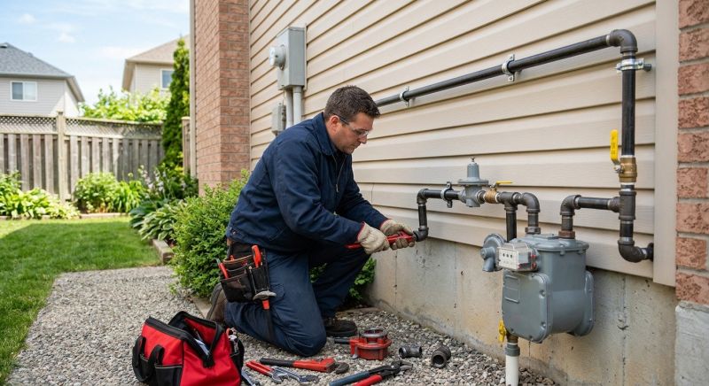 Fire Pit Gas Line Installation in San Antonio, TX