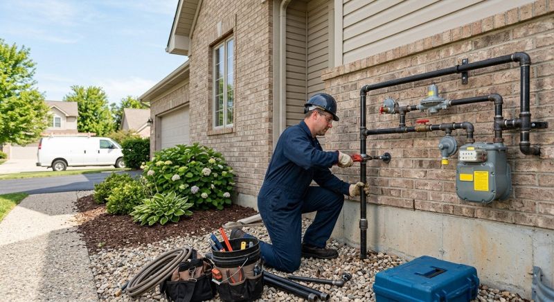 Gas Line Relocation in Annapolis, MD