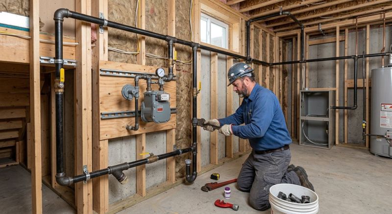 Gas Plumbing Installation in Fredericksburg, VA