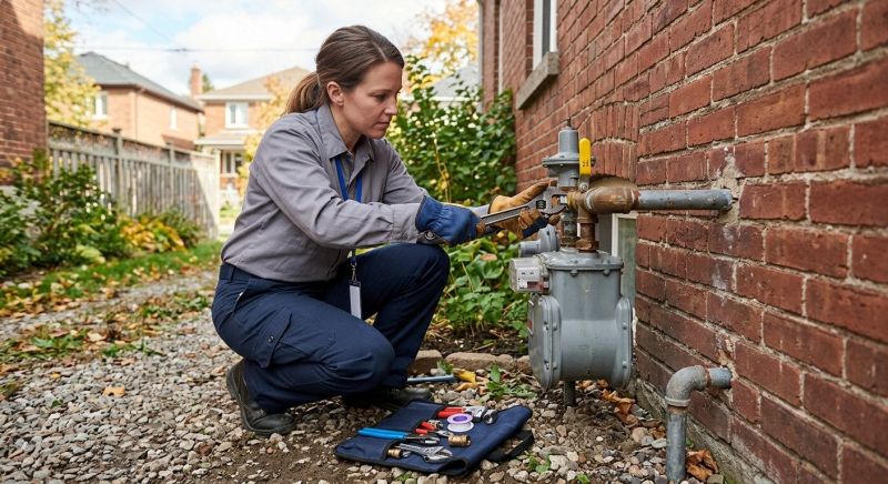 Gas Plumbing Repair in Fredericksburg, VA