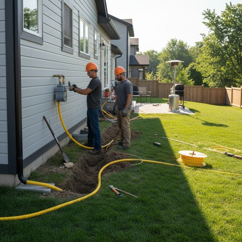 Natural Gas Line Installation in San Antonio, TX