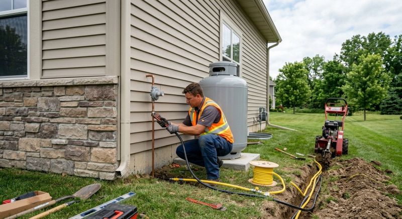 Propane Line Installation in West Palm Beach, FL