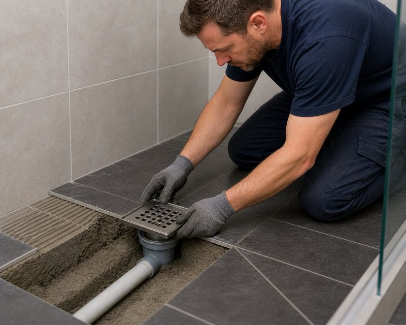 Shower Drain Installation in Charlotte, NC