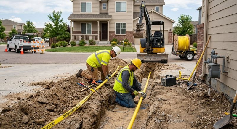 Underground Gas Line Service in Denver, CO