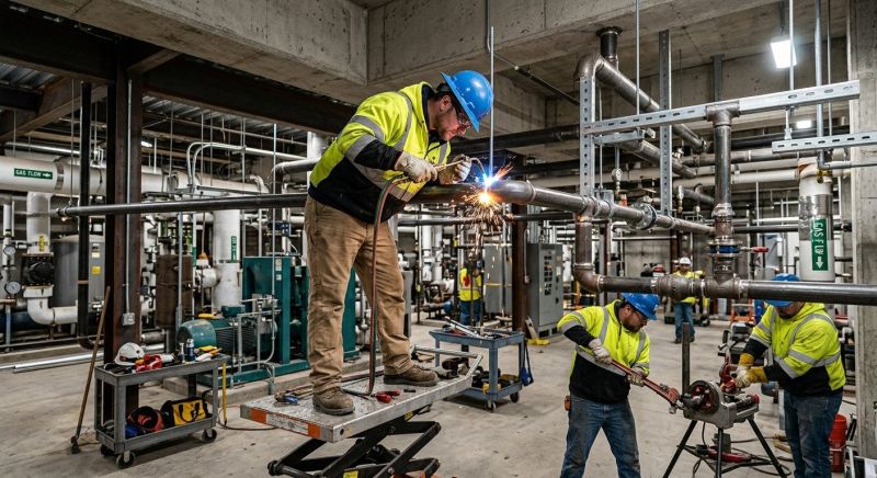 Commercial Gas Piping in San Antonio, TX