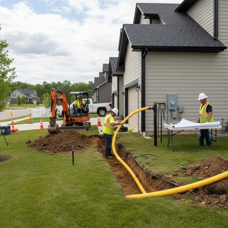 Gas Line Rerouting in Columbus, OH