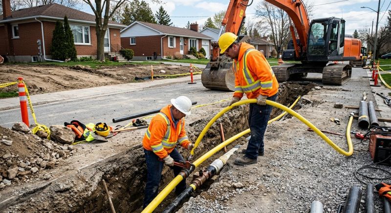 Underground Gas Line Service in Columbus, OH